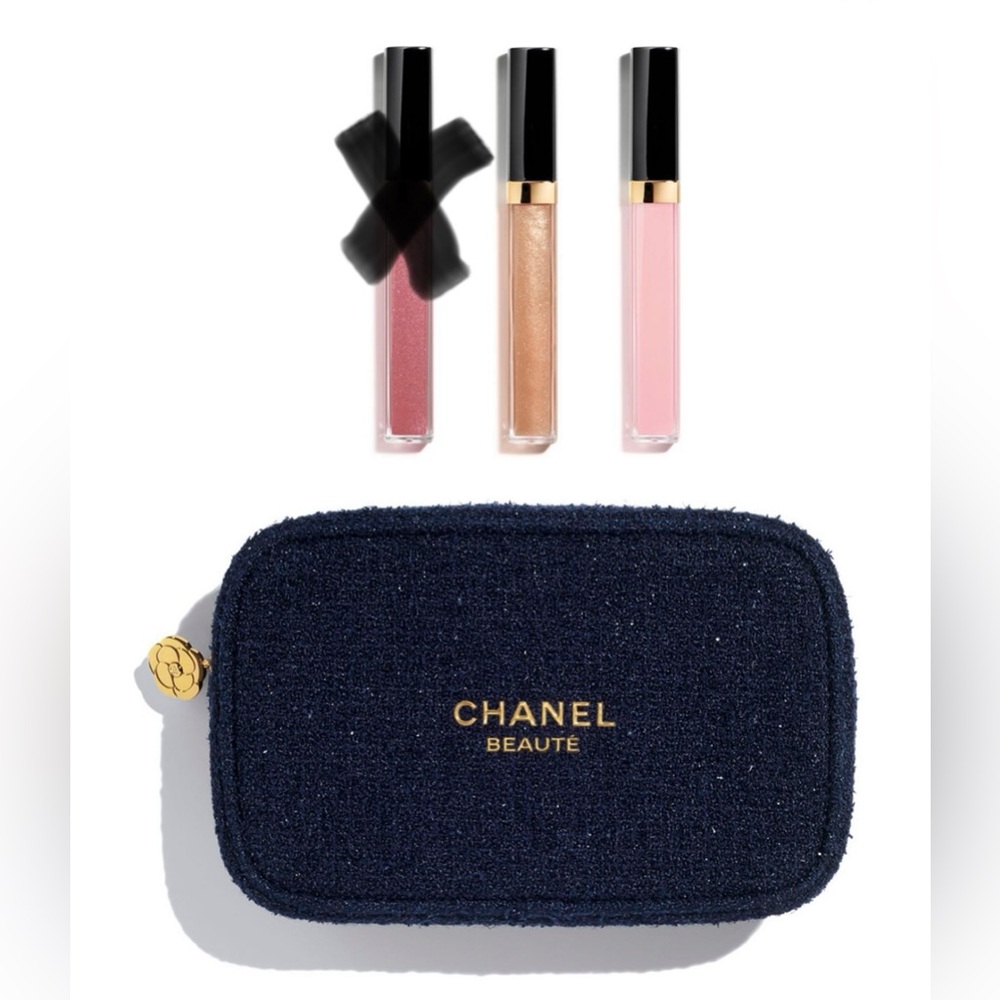 Chanel rouge coco lip gloss set
